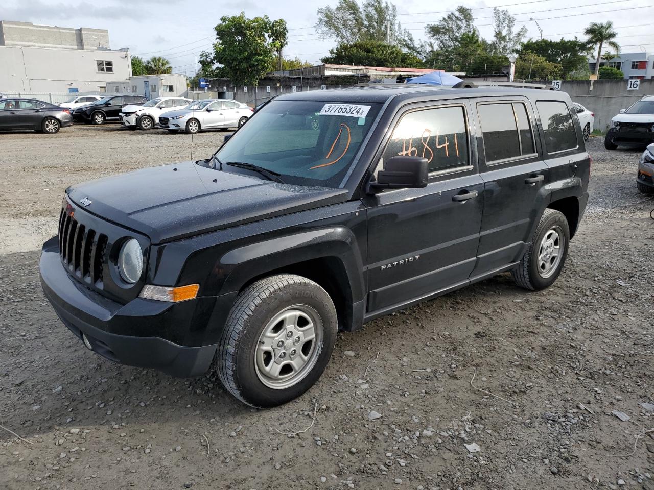 Изображение 1 2016 JEEP PATRIOT SPORT 2016 с VIN 1C4NJPBB0GD554376