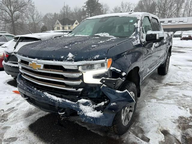 Image 1 of 2022 CHEVROLET SILVERADO K1500 HIGH COUNTRY 2022 with VIN 3GCUDJET4NG516413