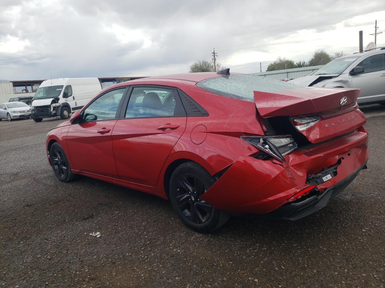 Image 2 of 2021 HYUNDAI ELANTRA SEL 2021 with VIN 5NPLS4AG2MH019958