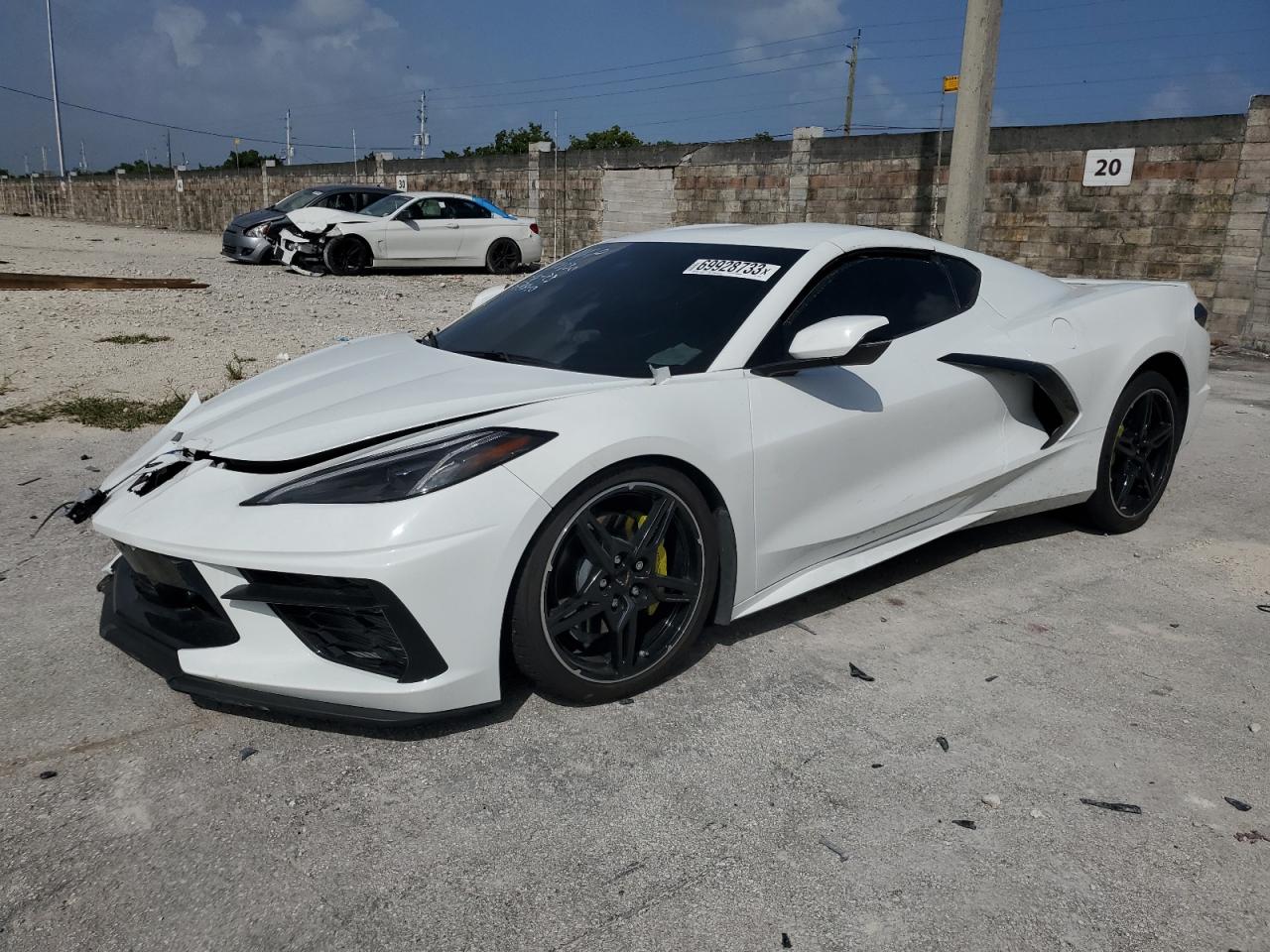Image 1 of 2023 CHEVROLET CORVETTE STINGRAY 2LT 2023 with VIN 1G1YB2D48P5108930