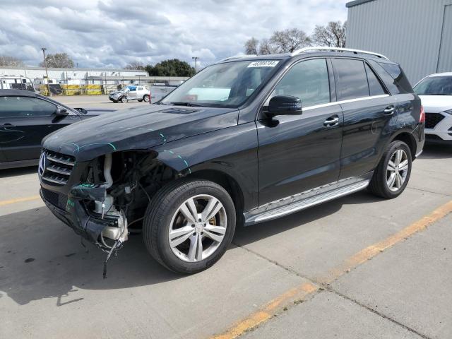 Image 1 of 2013 MERCEDES-BENZ ML 350 4MATIC 2013 with VIN 4JGDA5HB6DA239355