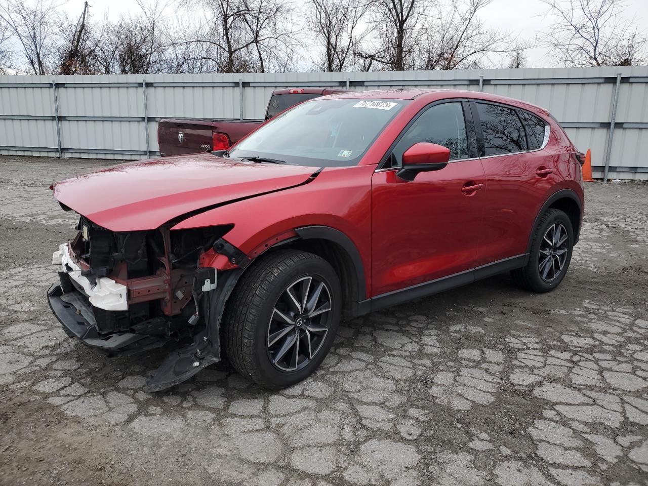 Image 1 of 2017 MAZDA CX-5 GRAND TOURING 2017 with VIN JM3KFBDL5H0169392