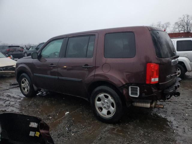 Image 2 of 2010 HONDA PILOT LX 2010 with VIN 5FNYF4H29AB003481