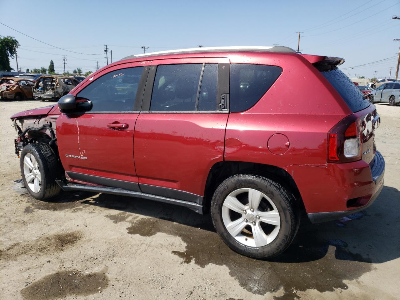 Image 2 of 2016 JEEP COMPASS SPORT 2016 with VIN 1C4NJDBB3GD518356