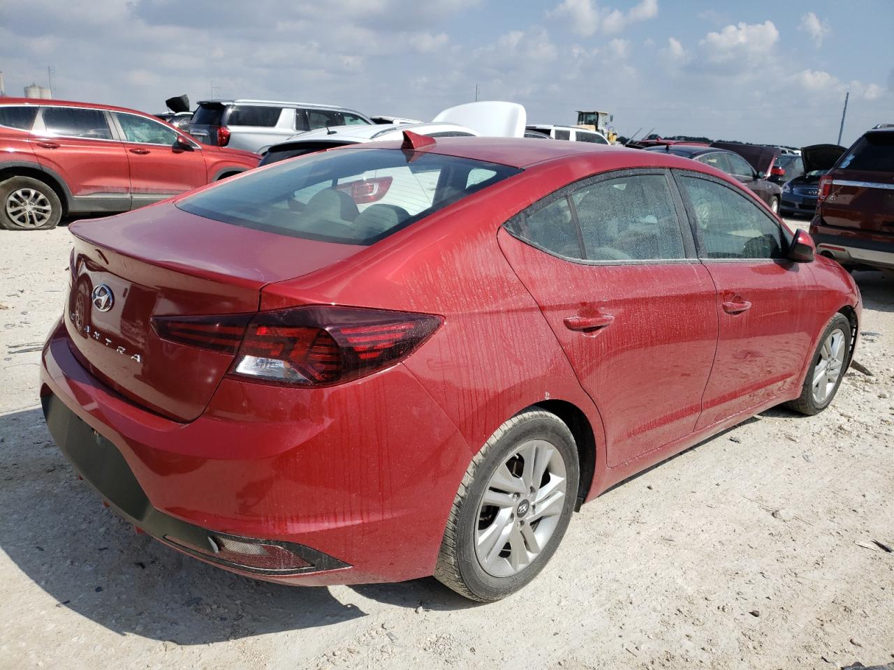 Image 3 of 2020 HYUNDAI ELANTRA SEL 2020 with VIN 5NPD84LF1LH542426