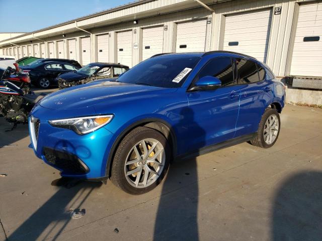 Image 1 of 2018 ALFA ROMEO STELVIO TI SPORT 2018 with VIN ZASFAKNN1J7B96733