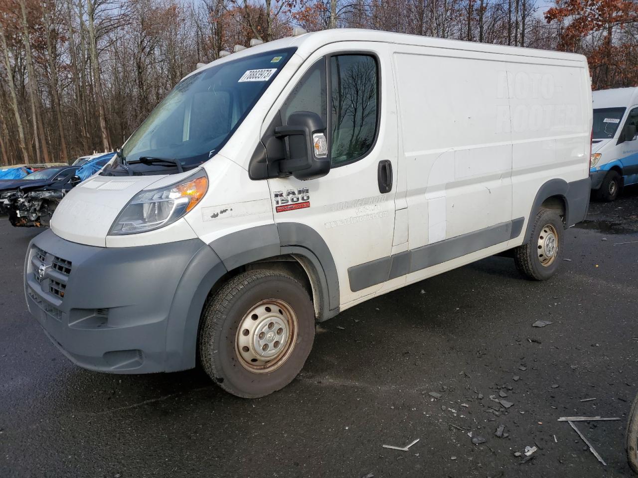 Image 1 of 2017 RAM PROMASTER 1500 1500 STANDARD 2017 with VIN 3C6TRVAG1HE518771