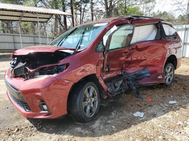 Image 1 of 2020 TOYOTA SIENNA SE 2020 with VIN 5TDXZ3DC0LS083392