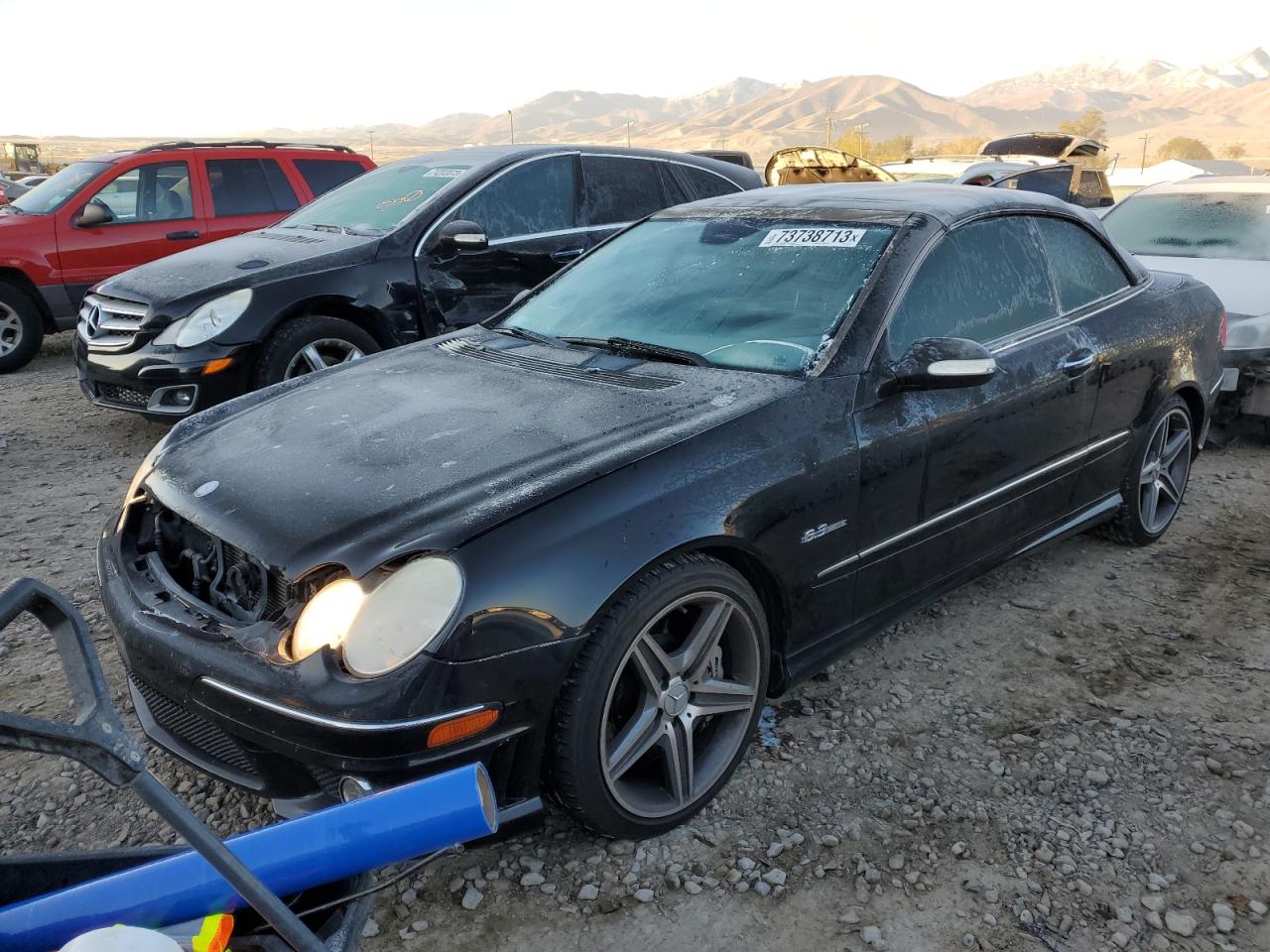Obraz 1 z 2008 MERCEDES-BENZ CLK 63 AMG 2008 z VIN WDBTK77G28T087086