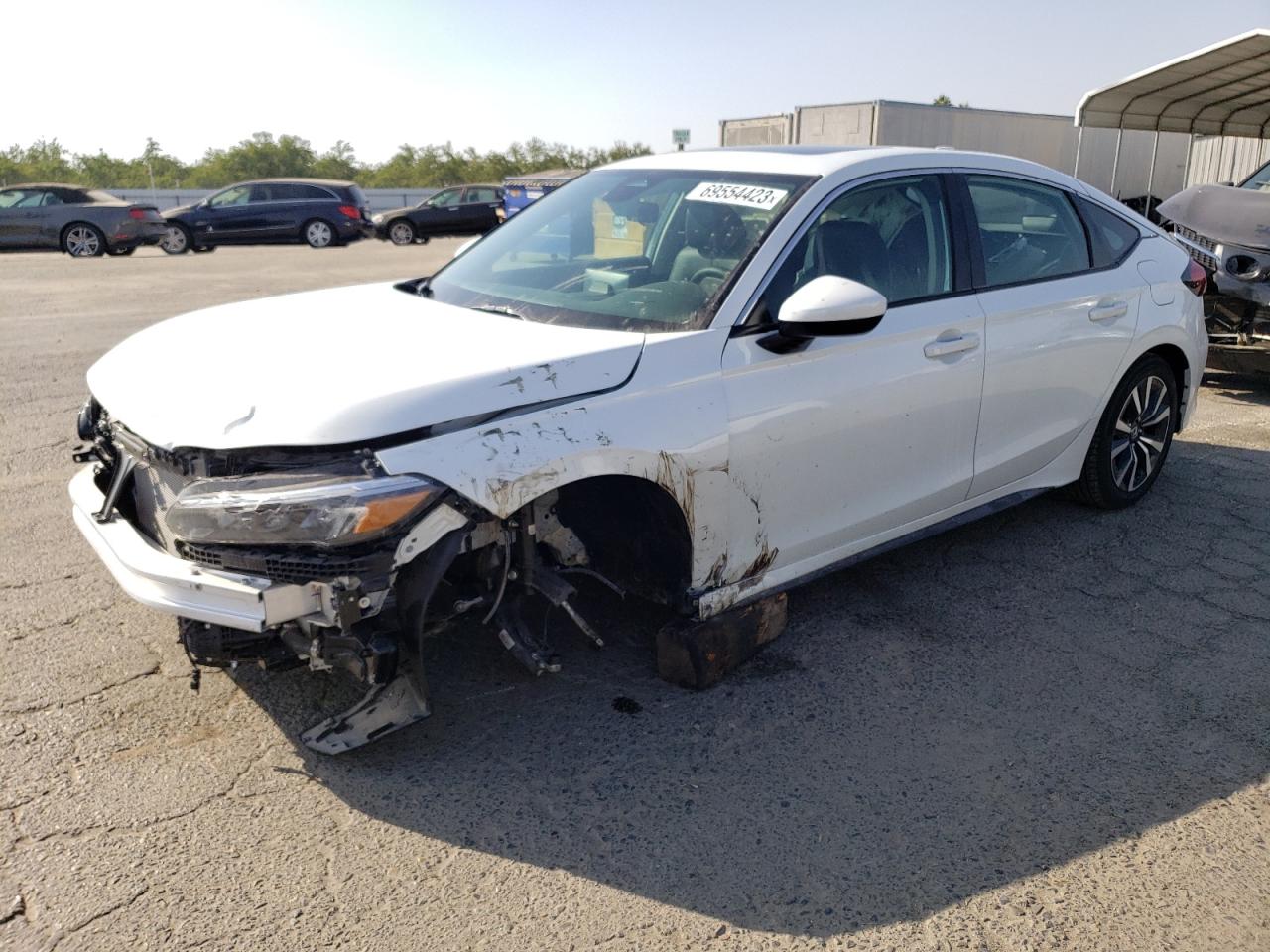 Image 1 of 2023 HONDA CIVIC EXL 2023 with VIN 19XFL1H78PE010298