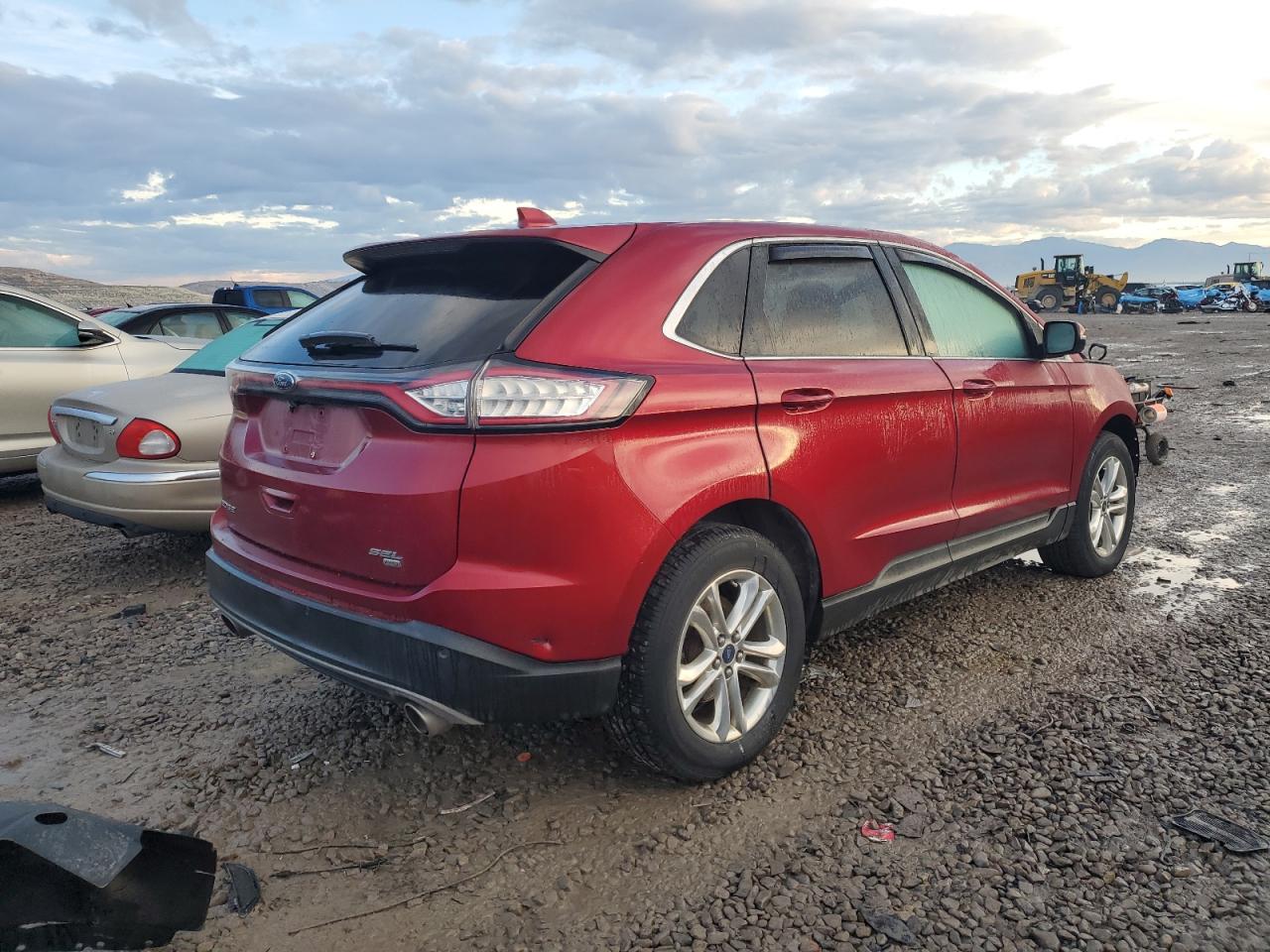 Image 3 of 2015 FORD EDGE SEL 2015 with VIN 2FMTK4J83FBB95341