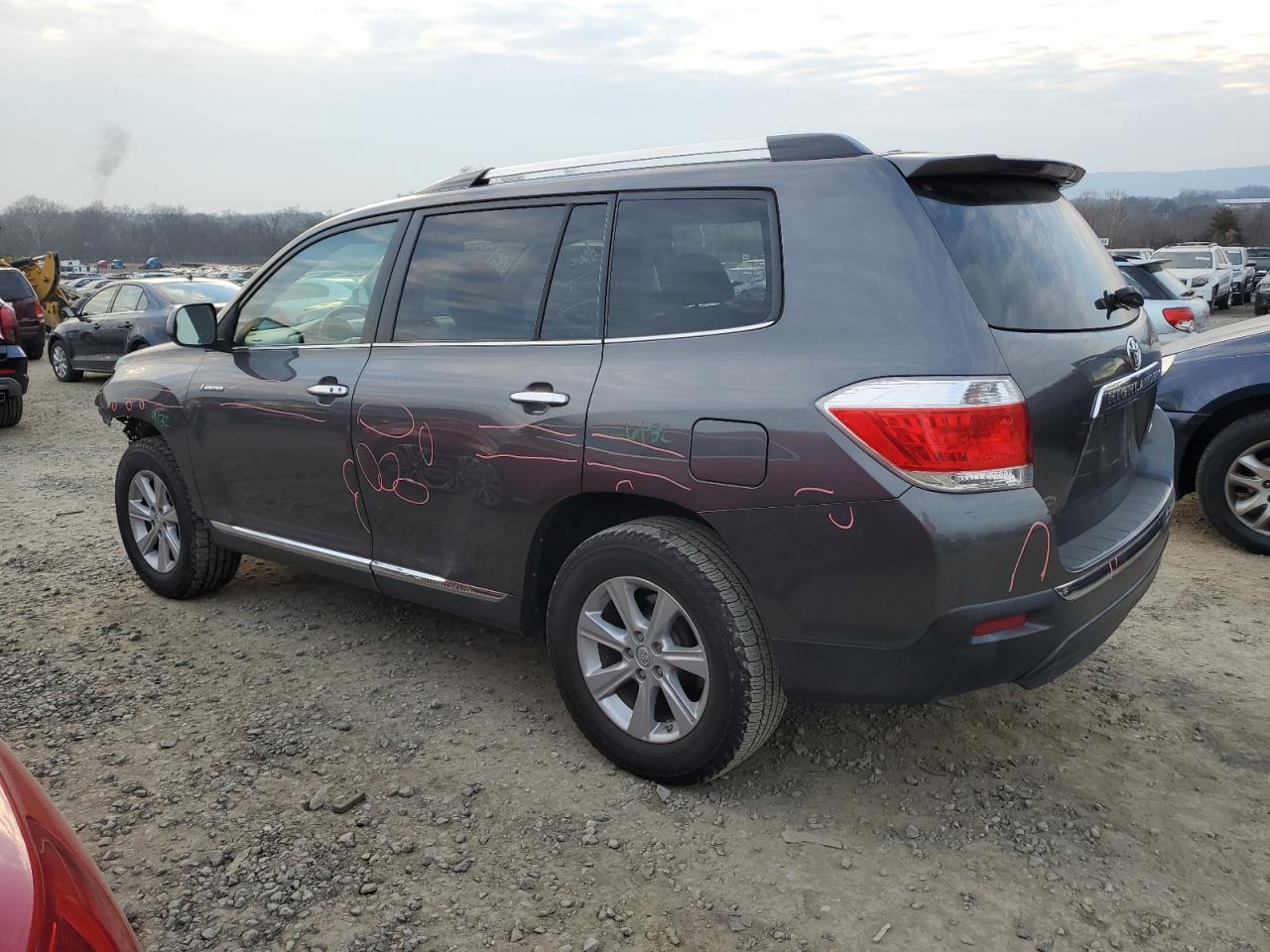 Изображение 2 2011 TOYOTA HIGHLANDER LIMITED 2011 с VIN 5TDDK3EH7BS067349