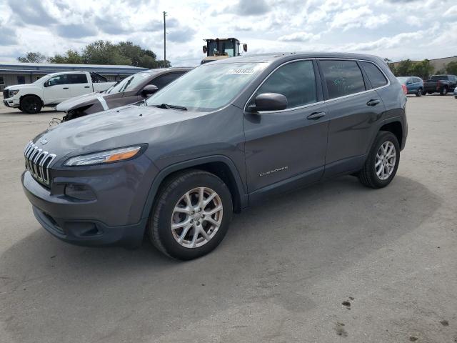 Image 1 of 2016 JEEP CHEROKEE LATITUDE 2016 with VIN 1C4PJLCS1GW136798