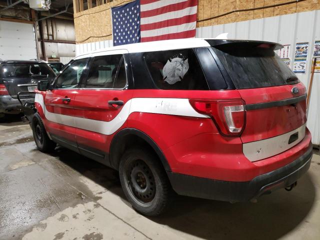 Изображение 2 2017 FORD EXPLORER POLICE INTERCEPTOR 2017 с VIN 1FM5K8AR2HGB00806