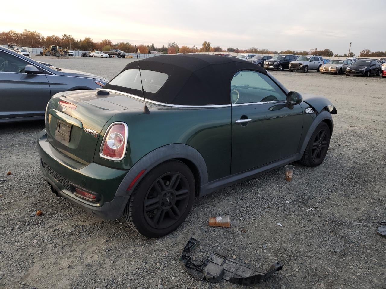 Image 3 of 2012 MINI COOPER ROADSTER S 2012 with VIN WMWSY3C57CT144395