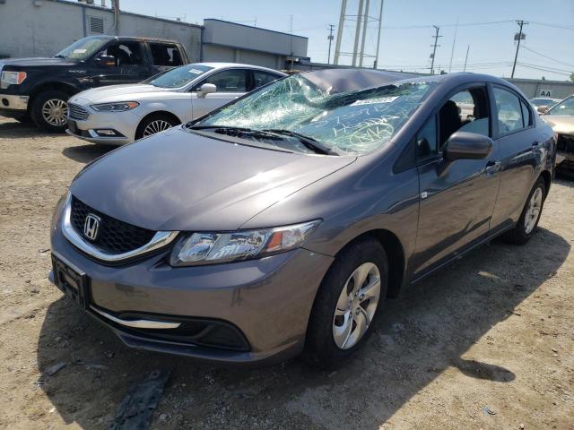 Изображение 2 2014 HONDA CIVIC LX 2014 с VIN 19XFB2F51EE054036