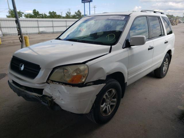 Изображение 2 2005 HONDA PILOT EXL 2005 с VIN 5FNYF18695B013399