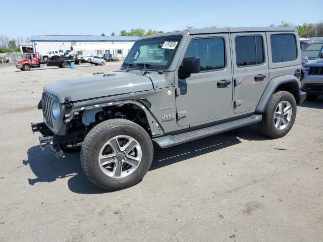 Image 1 of 2021 JEEP WRANGLER UNLIMITED SAHARA 2021 with VIN 1C4HJXEG1MW733952
