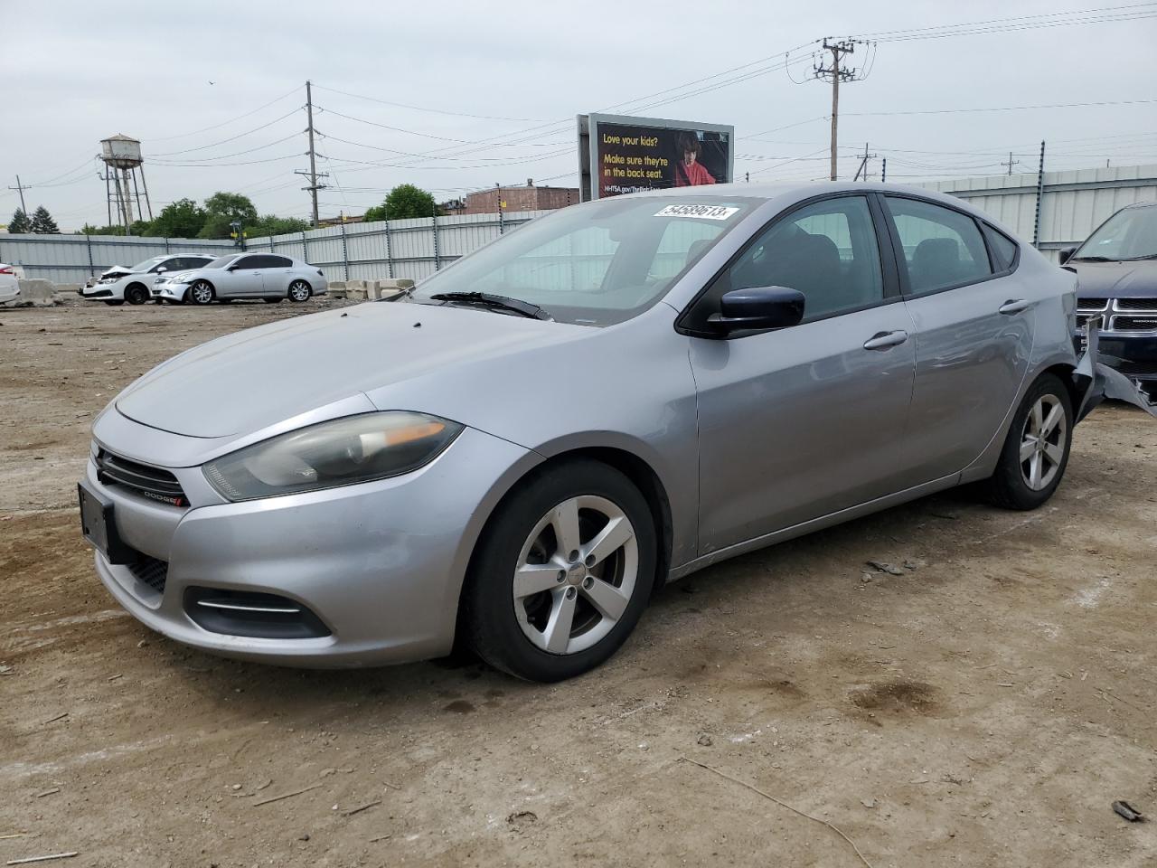 Image 1 of 2016 DODGE DART SXT 2016 with VIN 1C3CDFBB2GD538208