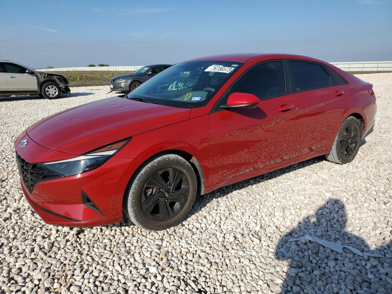 Изображение 1 2022 HYUNDAI ELANTRA SEL 2022 с VIN KMHLM4AG1NU334330