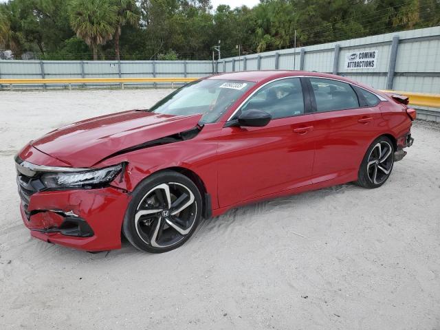 Obraz 1 z 2022 HONDA ACCORD SPORT 2022 z VIN 1HGCV1F3XNA015775