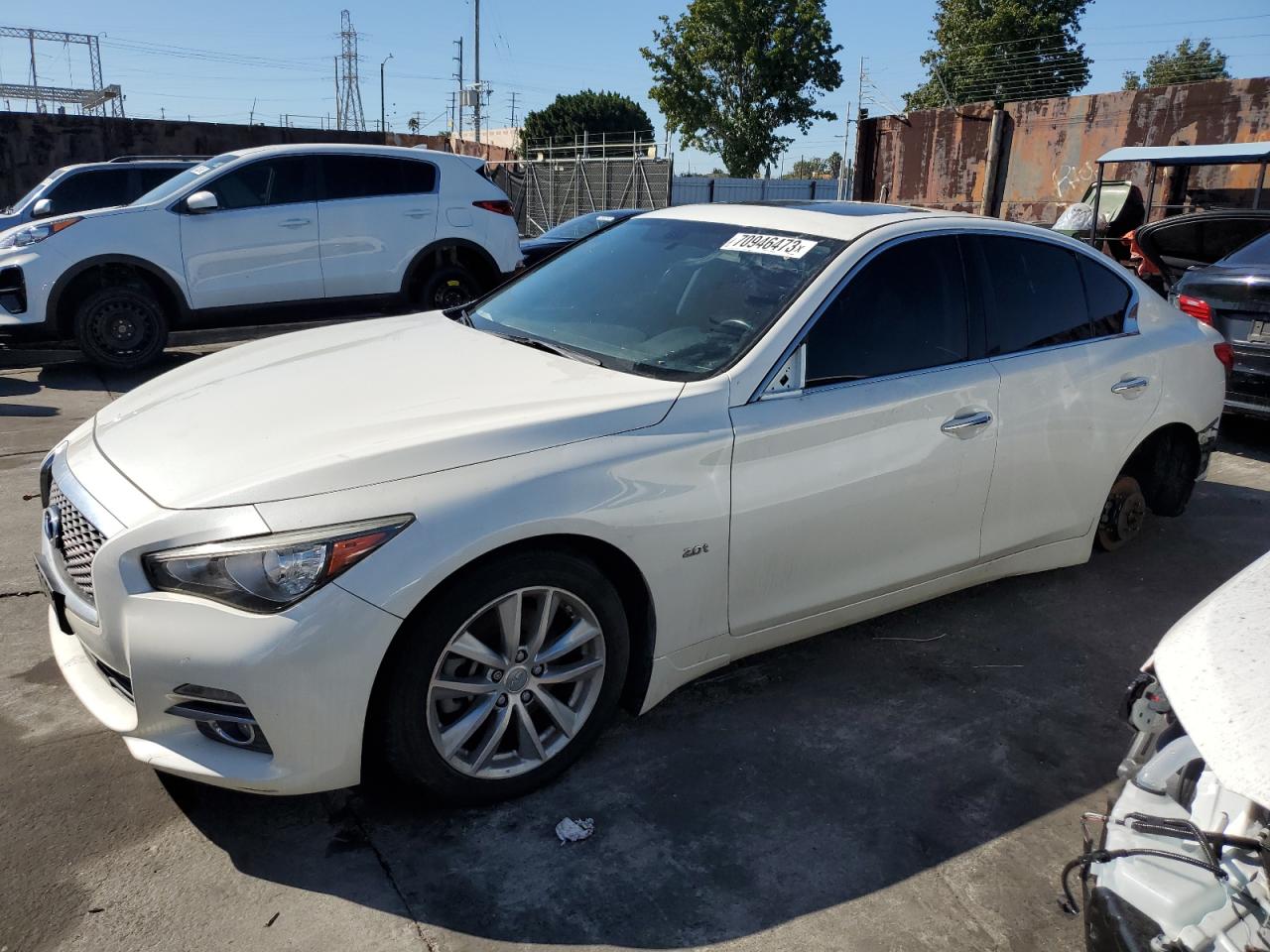 Изображение 1 2017 INFINITI Q50 BASE 2017 с VIN JN1CV7AP1HM640499