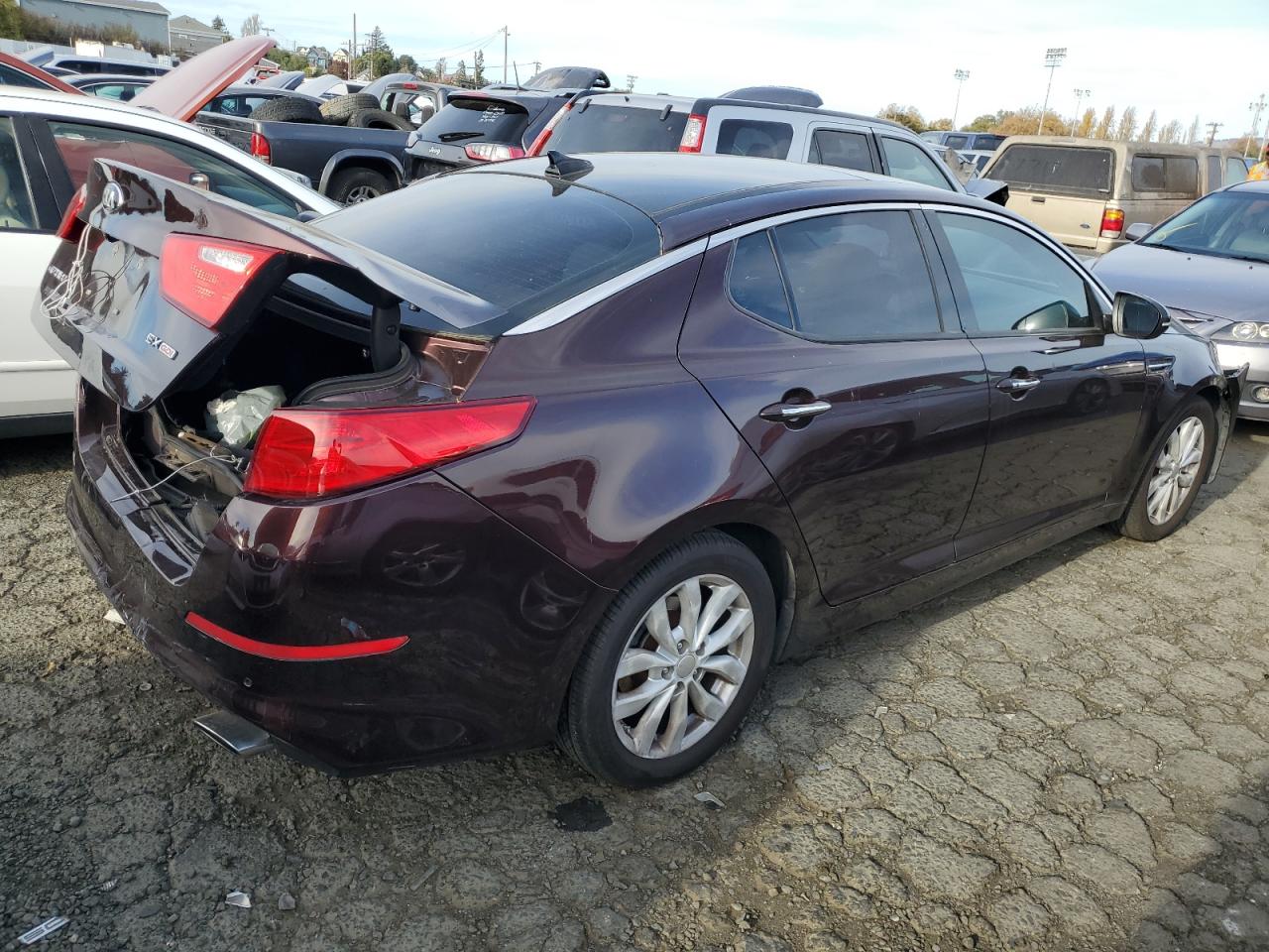 Изображение 3 2014 KIA OPTIMA EX 2014 с VIN 5XXGN4A77EG349147