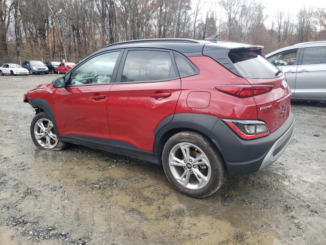 Image 2 of 2023 HYUNDAI KONA SEL 2023 with VIN KM8K62AB7PU952429