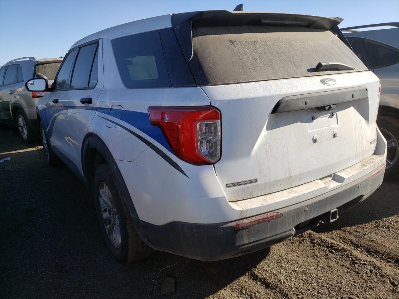 Изображение 2 2021 FORD EXPLORER POLICE INTERCEPTOR 2021 с VIN 1FM5K8AW4MNA21973