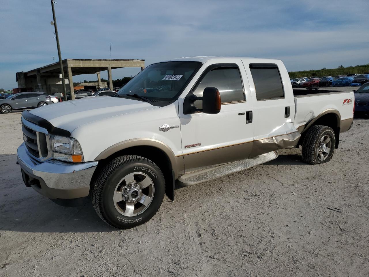Image 1 of 2004 FORD F250 SUPER DUTY 2004 with VIN 1FTNW21P94ED73753