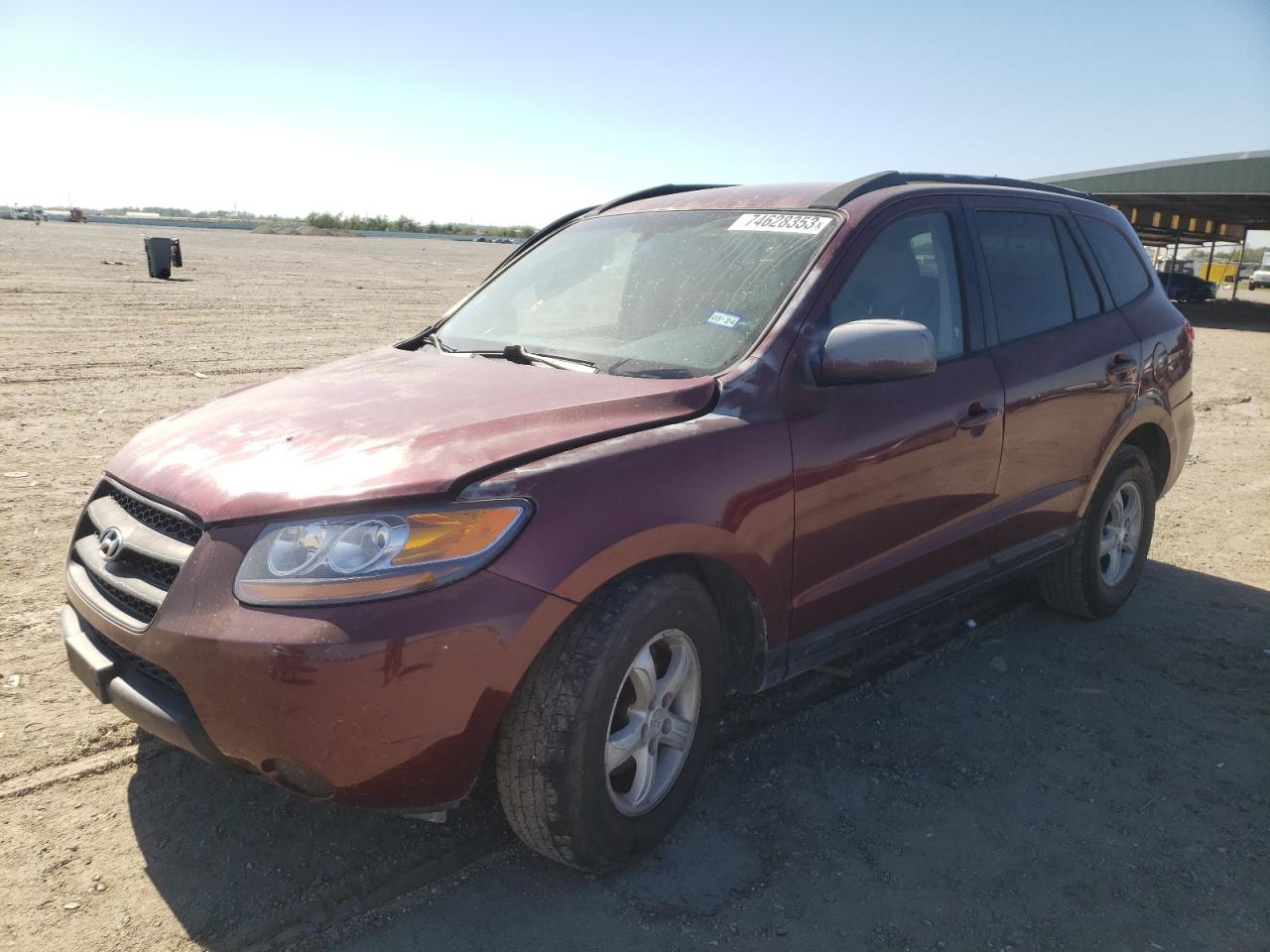 Изображение 1 2008 HYUNDAI SANTA FE GLS 2008 с VIN 5NMSG13D28H146937