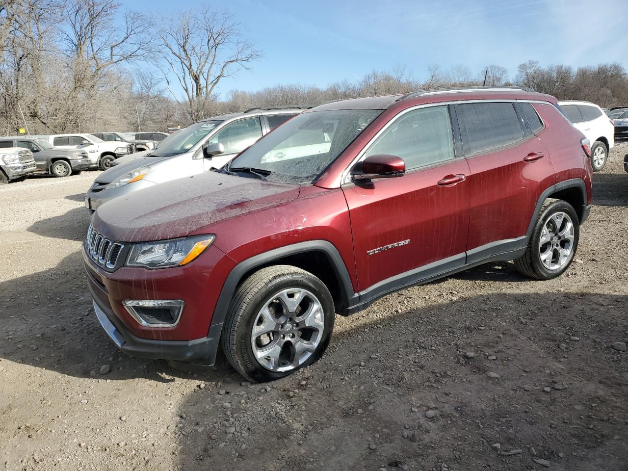 Image 1 of 2021 JEEP COMPASS LIMITED 2021 with VIN 3C4NJDCB2MT520328