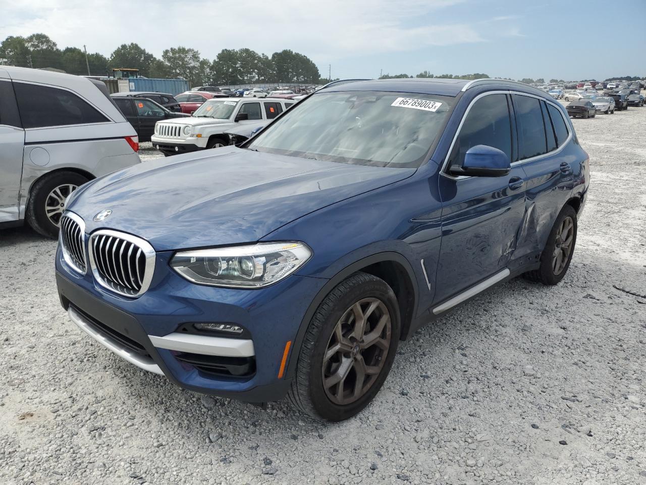 Obraz 1 z Bmw X3 Sdrive30I 2021 z VIN 5UXTY3C01M9G67083