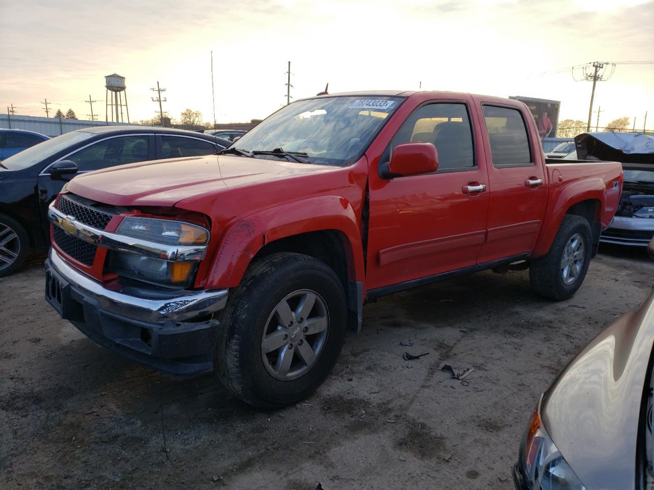 Изображение 1 2012 CHEVROLET COLORADO LT 2012 с VIN 1GCHTDFE7C8156756