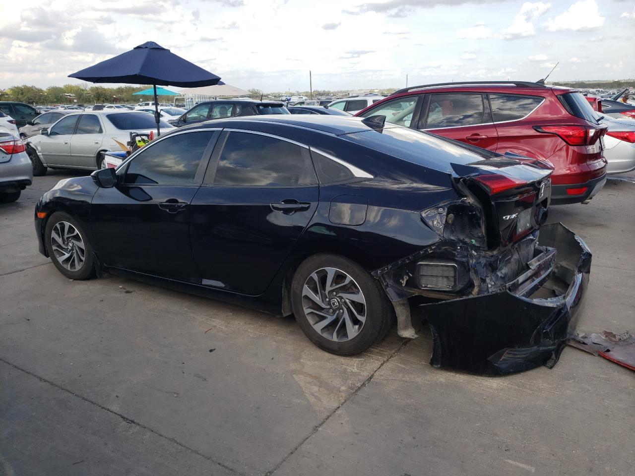 Image 2 of 2018 HONDA CIVIC EX 2018 with VIN 2HGFC2F73JH521889