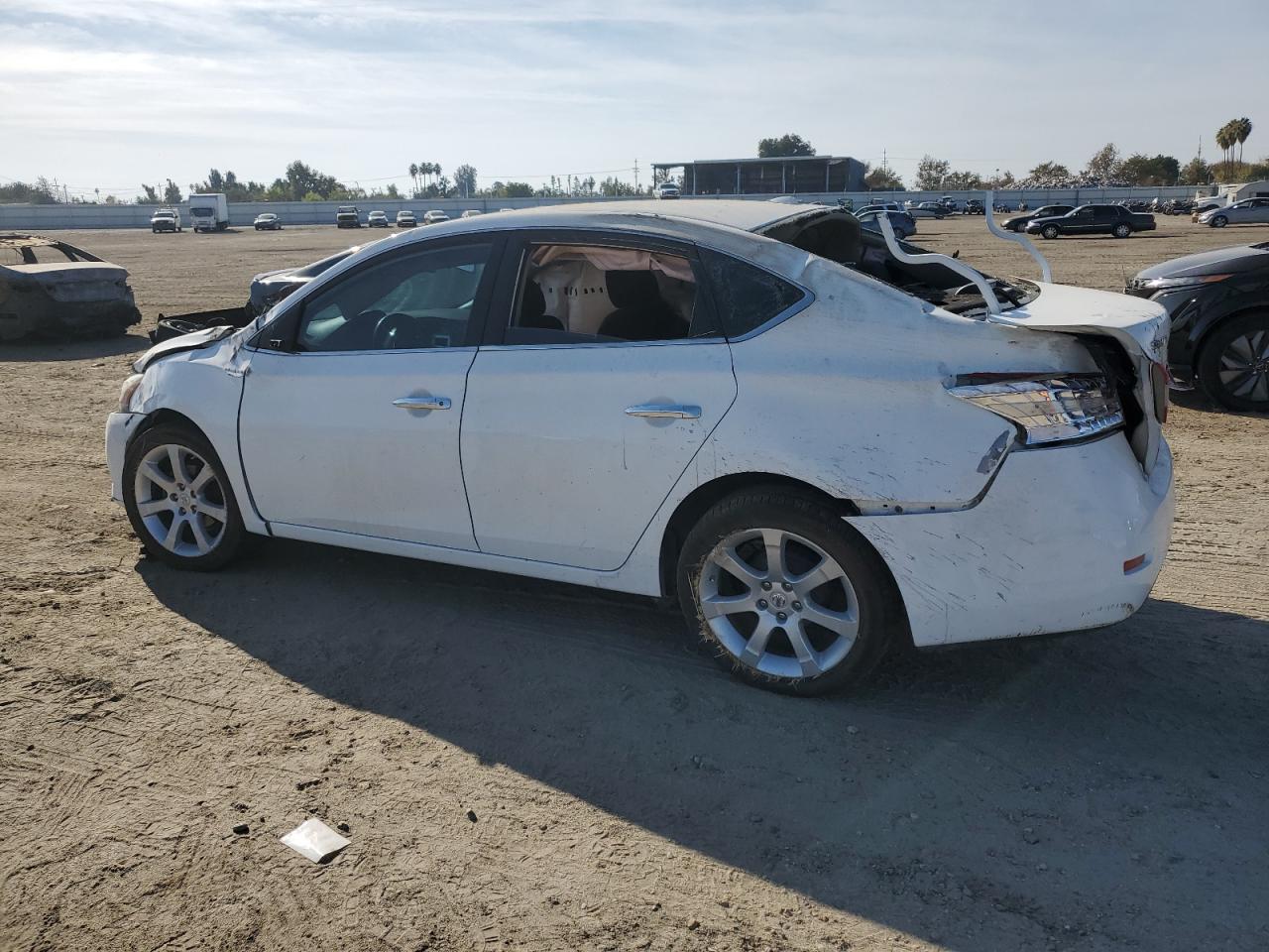 Image 2 of 2015 NISSAN SENTRA S 2015 with VIN 3N1AB7AP4FY289758