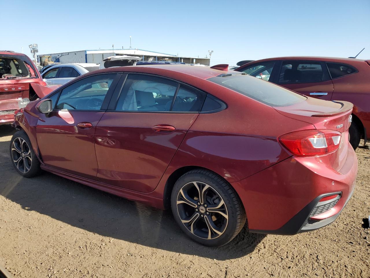 Image 2 of 2019 CHEVROLET CRUZE LT 2019 with VIN 1G1BE5SM1K7110193