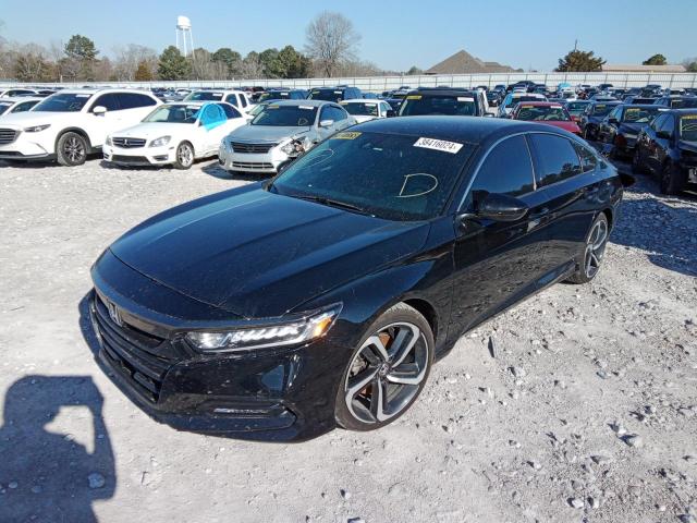 Image 1 of 2019 HONDA ACCORD SPORT 2019 with VIN 1HGCV1F36KA005241