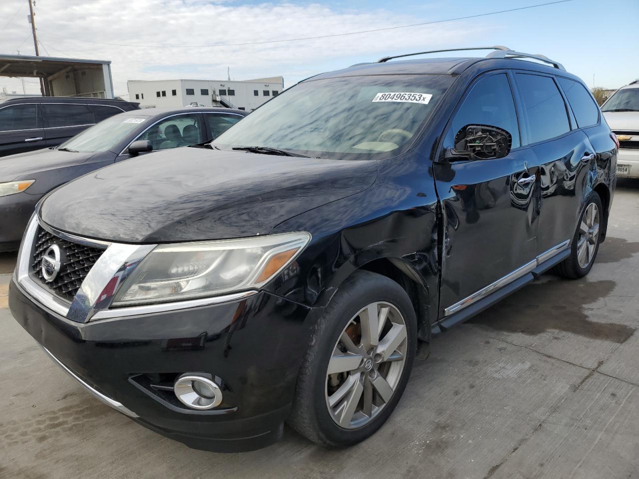 Изображение 1 2014 NISSAN PATHFINDER S 2014 с VIN 5N1AR2MMXEC607298