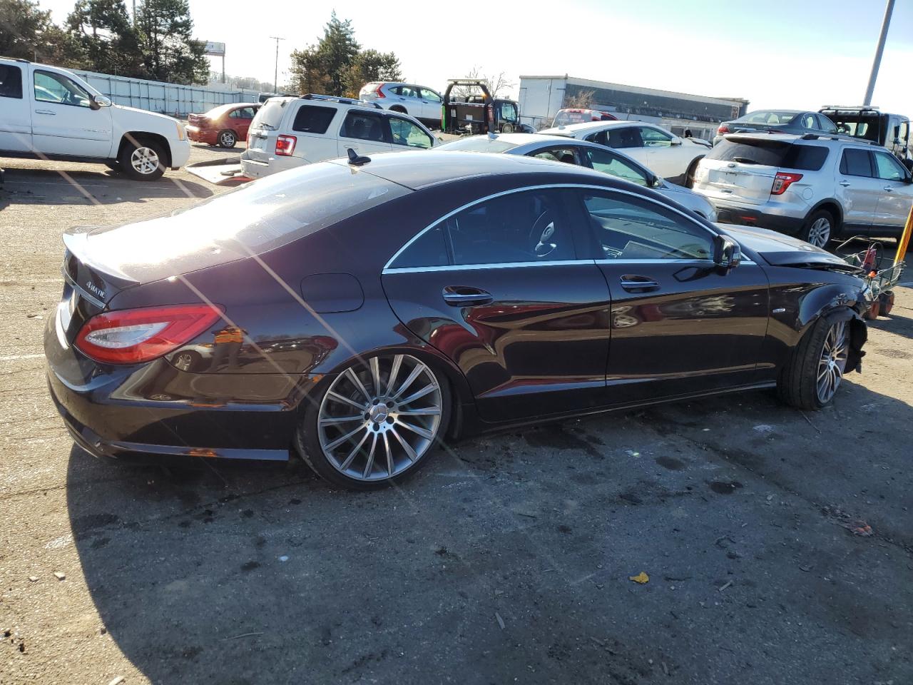 Obraz 3 z 2012 MERCEDES-BENZ CLS 550 4MATIC 2012 z VIN WDDLJ9BBXCA055976