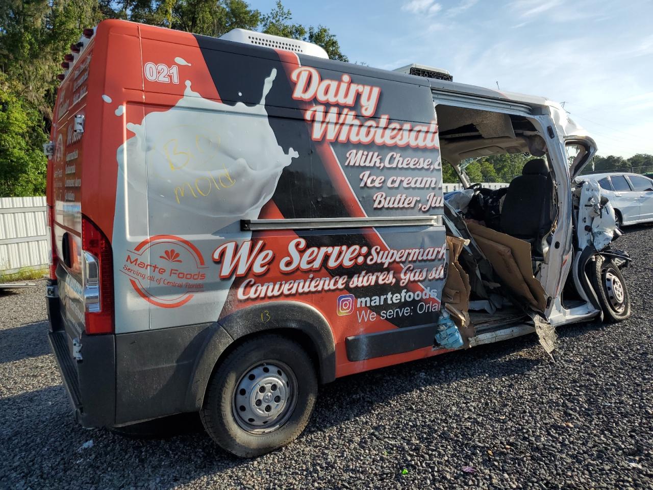 Obraz 3 z 2017 RAM PROMASTER 2500 2500 HIGH 2017 z VIN 3C6TRVDG4HE512717