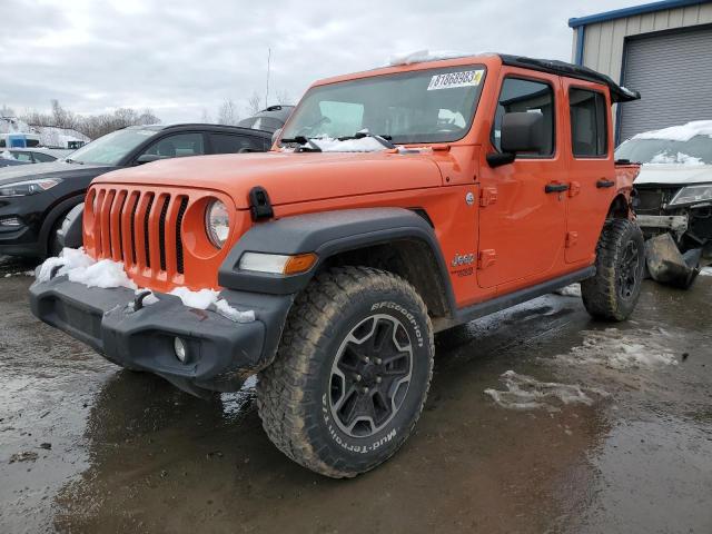 Image 1 of 2018 JEEP WRANGLER UNLIMITED SPORT 2018 with VIN 1C4HJXDG9JW227332