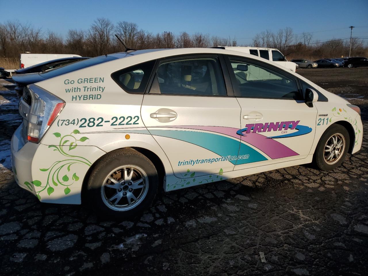 Obraz 3 z 2011 TOYOTA PRIUS  2011 z VIN JTDKN3DU1B0301789