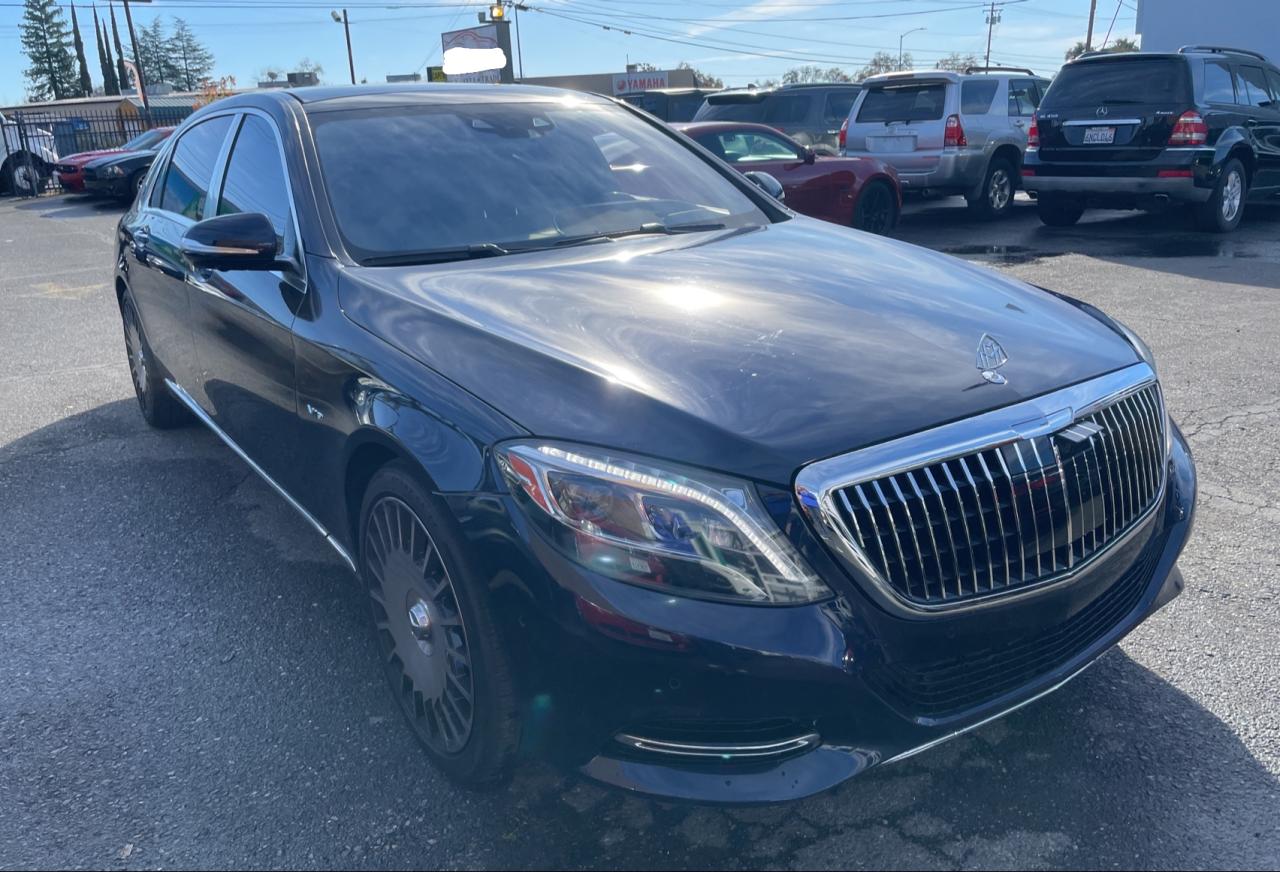 Obraz 1 z 2016 MERCEDES-BENZ S MERCEDES-MAYBACH S600 2016 z VIN WDDUX7GBXGA216395