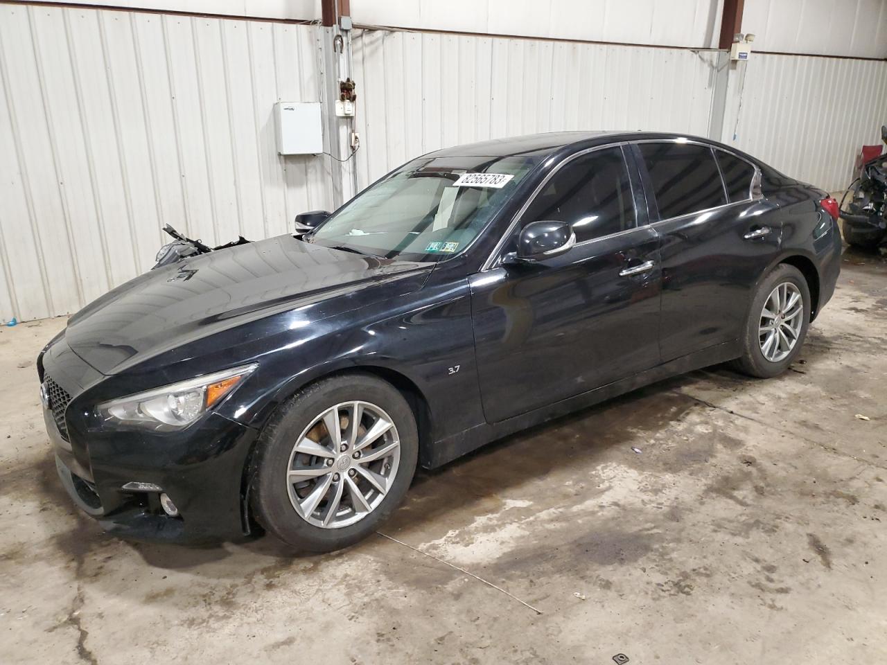 Image 1 of 2014 INFINITI Q50 BASE 2014 with VIN JN1BV7AR9EM707066