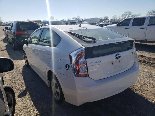 Image 2 of 2012 TOYOTA PRIUS  2012 with VIN JTDKN3DU5C1578828