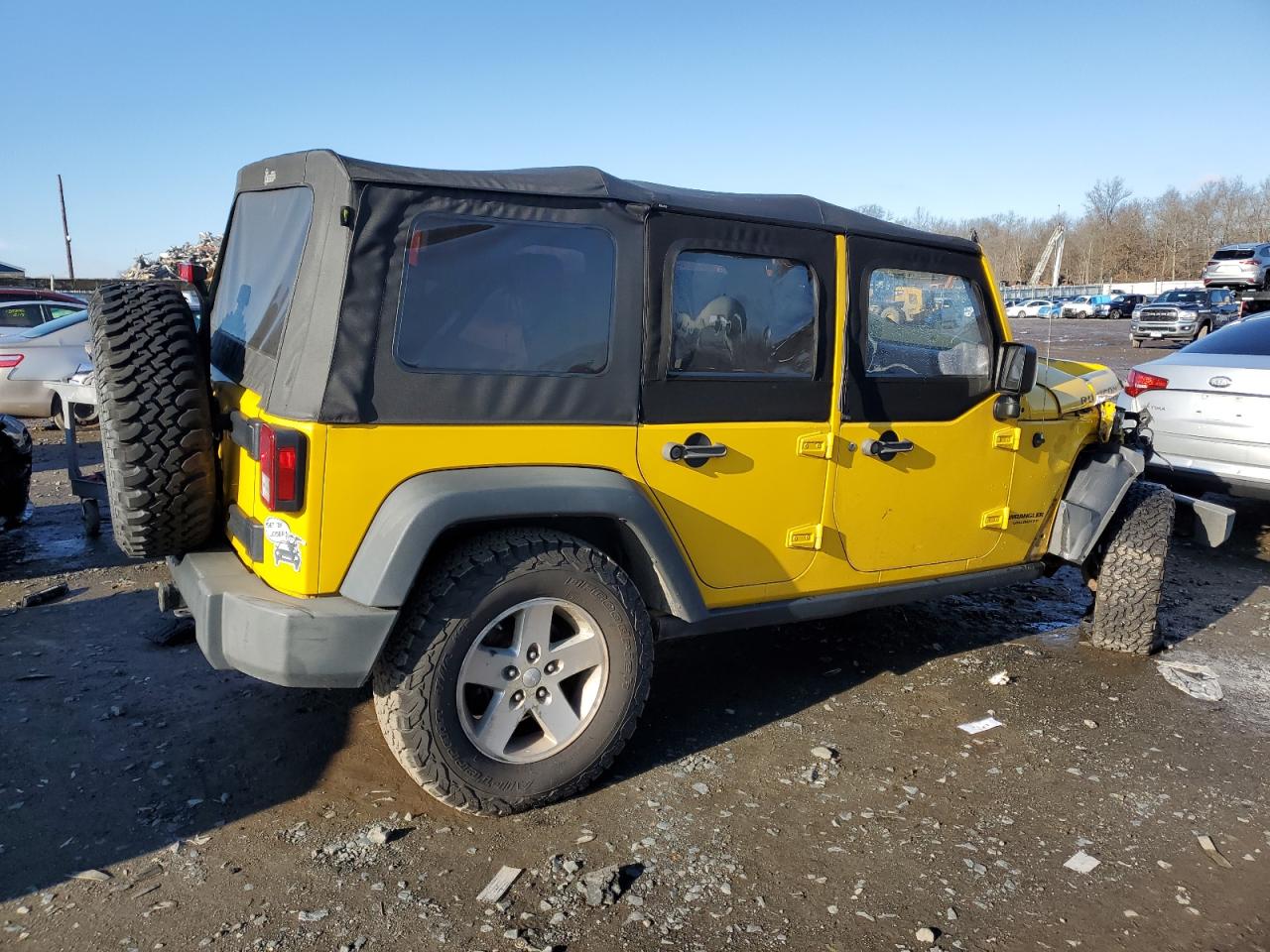 Obraz 3 z 2008 JEEP WRANGLER UNLIMITED RUBICON 2008 z VIN 1J4GA69108L564133