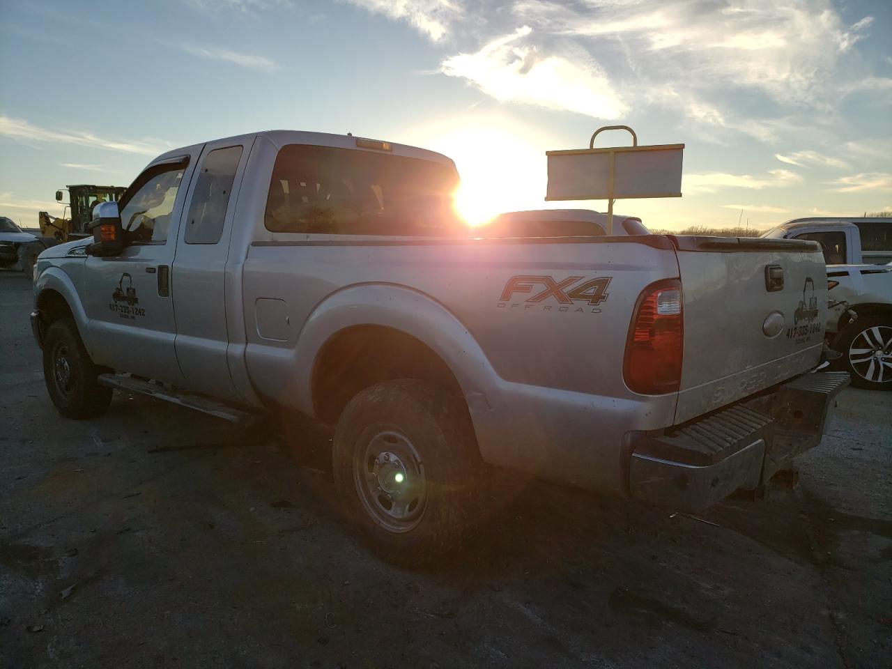Image 2 of 2012 FORD F250 SUPER DUTY 2012 with VIN 1FT7X2B67CEA70884
