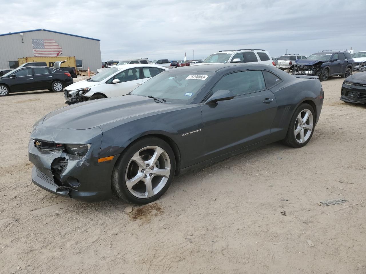 Image 1 of 2015 CHEVROLET CAMARO LT 2015 with VIN 2G1FD1E30F9311054