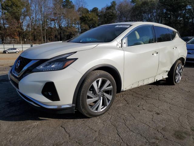 Изображение 1 2021 NISSAN MURANO SL 2021 с VIN 5N1AZ2CSXMC107494